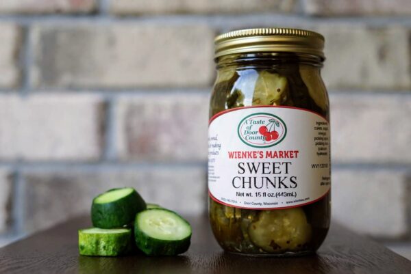 Sweet Chunk Pickles-16 oz.