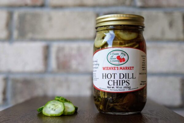 Hot Dill Chips-16 oz.