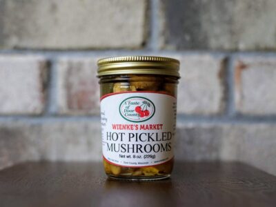 Hot Pickled Mushrooms-8 oz.