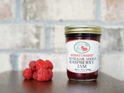 No Sugar Added Raspberry Jam-8 oz.