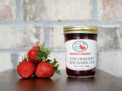 Strawberry Rhubarb Jam-8 oz.