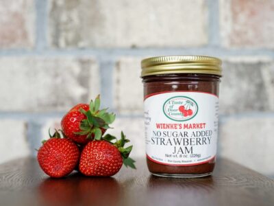 No Sugar Added Seedless Strawberry Jam-8 oz.