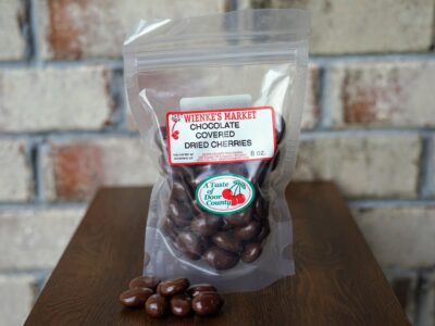 8oz. Milk Chocolate Covered Dried Cherries