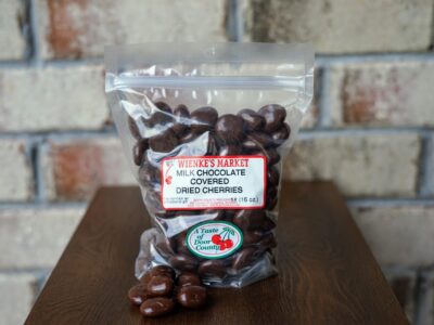 16 oz. Chocolate Covered Dried Cherries