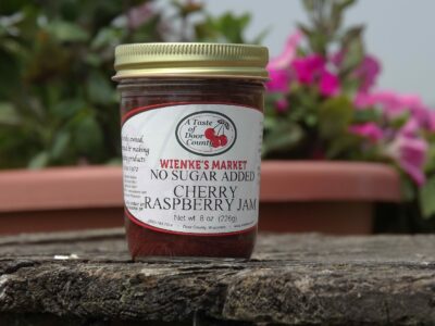 No Sugar Added Cherry Raspberry Jam-8 oz